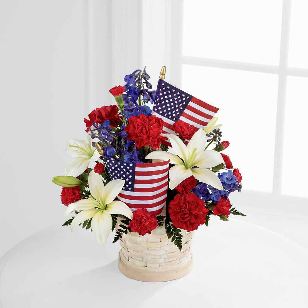 American Glory Bouquet – PICKET FENCE FLORAL & DESIGN, Holland MI