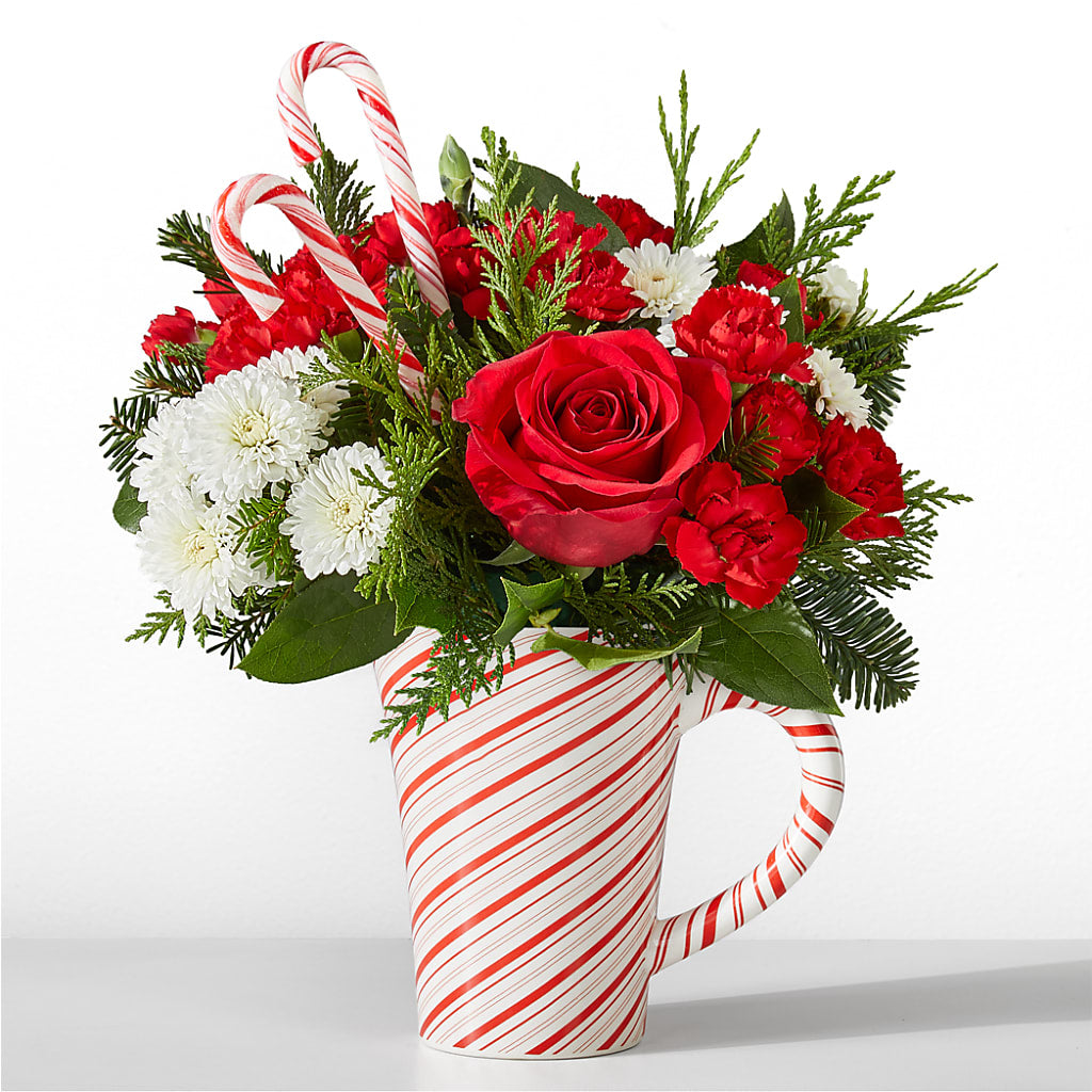 Peppermint Swirl Mug – PICKET FENCE FLORAL & DESIGN, Holland MI