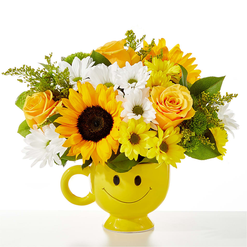 Be Happy Bouquet – PICKET FENCE FLORAL & DESIGN, Holland MI
