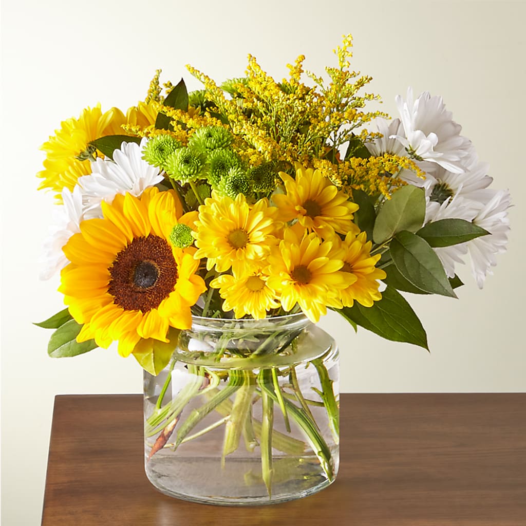 Hello Sunshine Bouquet – PICKET FENCE FLORAL & DESIGN, Holland MI
