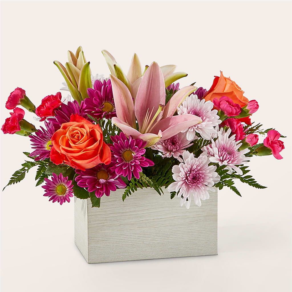 Light of My Life Box Bouquet – PICKET FENCE FLORAL & DESIGN, Holland MI