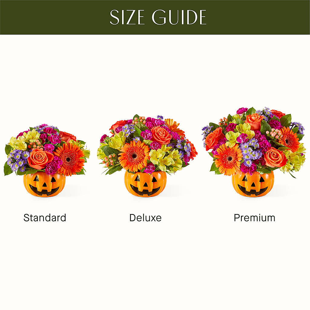 Tricks & Treats Pumpkin – PICKET FENCE FLORAL & DESIGN, Holland MI