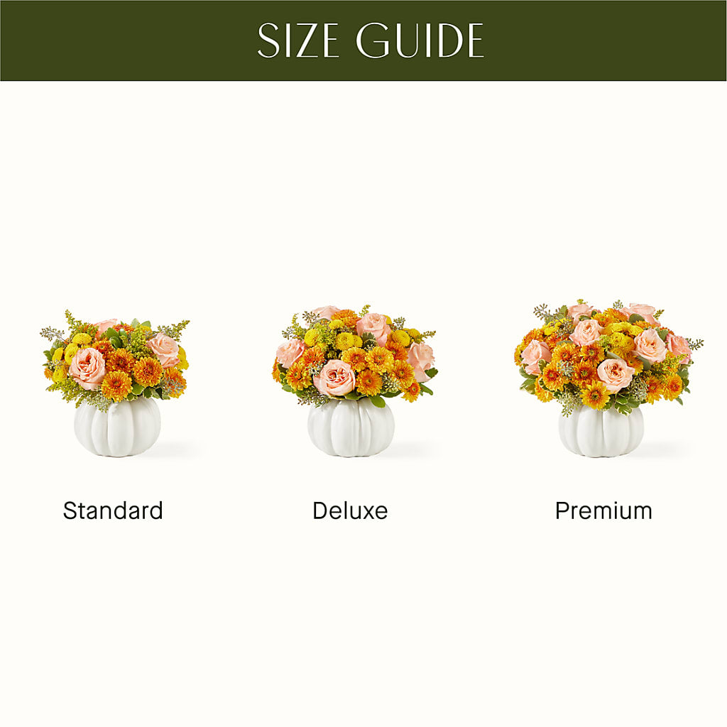 Peachy Pumpkin – PICKET FENCE FLORAL & DESIGN, Holland MI