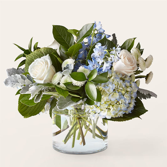 Clear Skies Bouquet – PICKET FENCE FLORAL & DESIGN, Holland MI