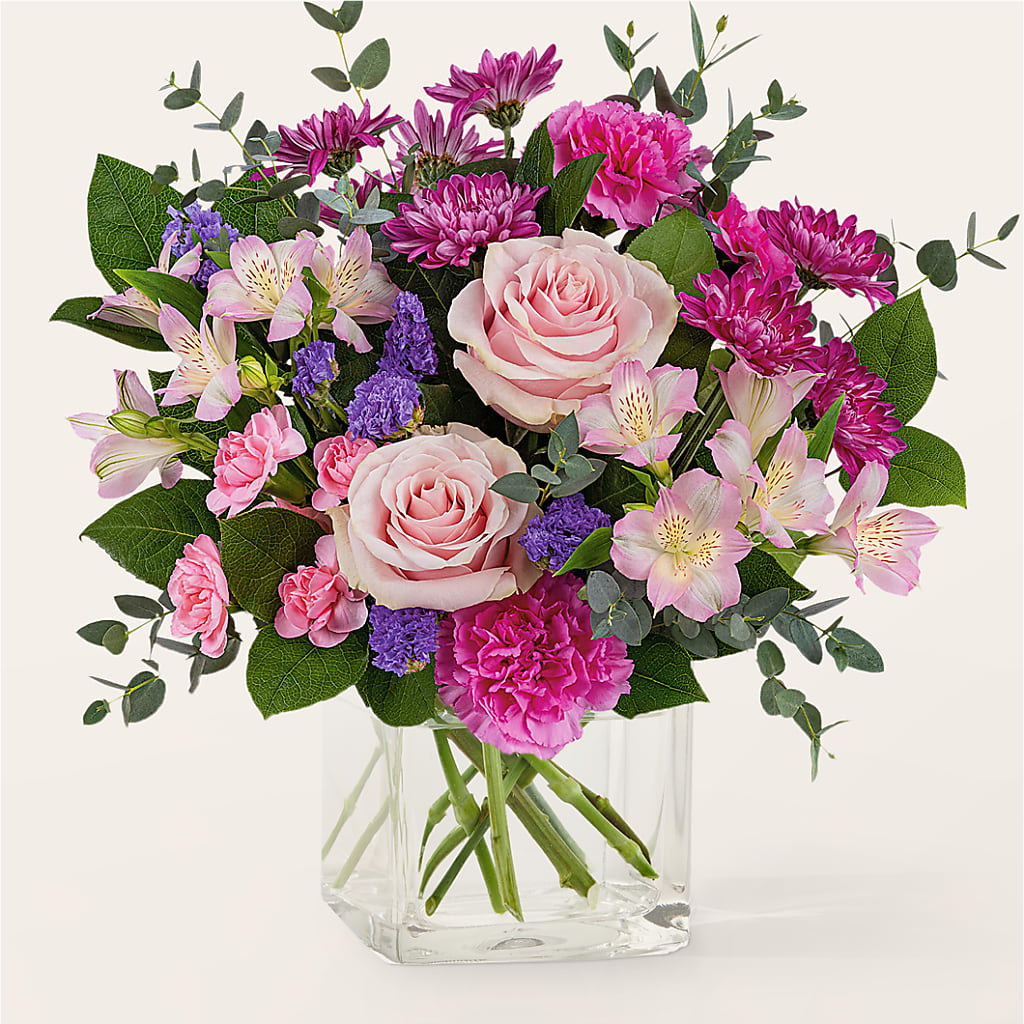 Rosy Radiance Bouquet – PICKET FENCE FLORAL & DESIGN, Holland MI