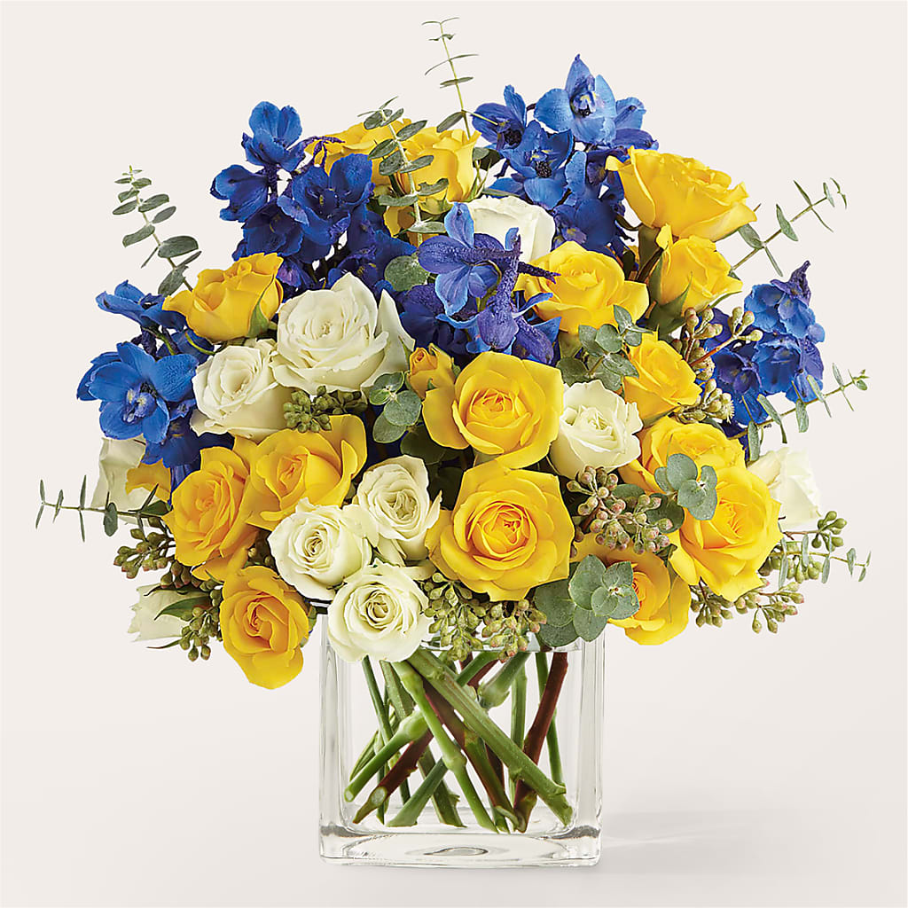 Sparkling Citrine Bouquet – PICKET FENCE FLORAL & DESIGN, Holland MI