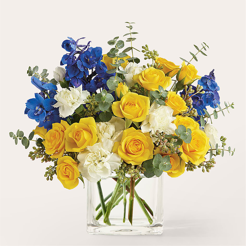 Sparkling Citrine Bouquet – PICKET FENCE FLORAL & DESIGN, Holland MI