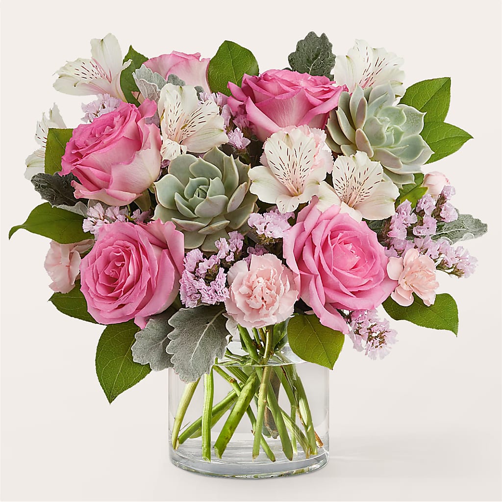 Dusty Rose Bouquet – PICKET FENCE FLORAL & DESIGN, Holland MI