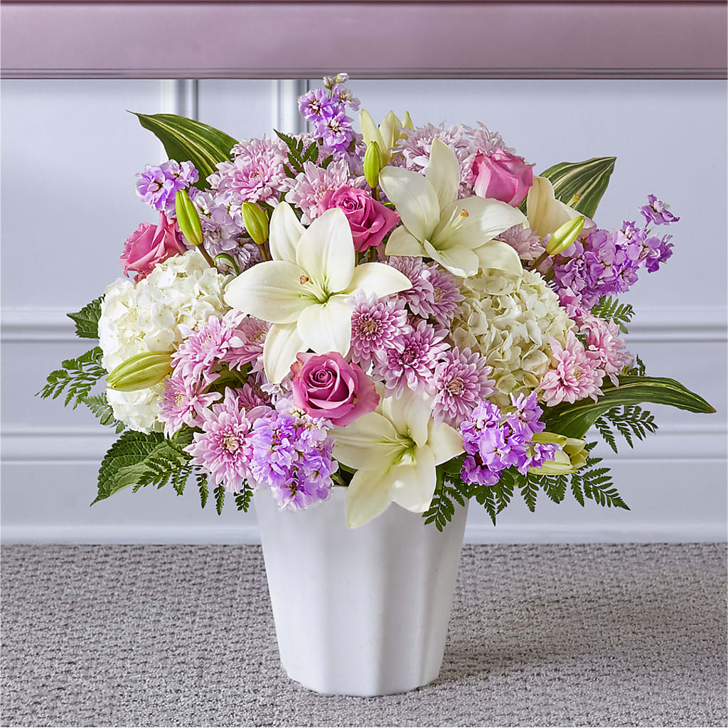Heaven Sent Floor Basket – PICKET FENCE FLORAL & DESIGN, Holland MI