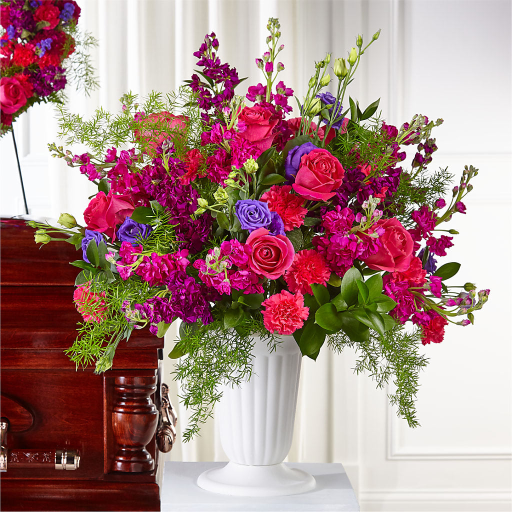 Eternal Day Arrangement – PICKET FENCE FLORAL & DESIGN, Holland MI