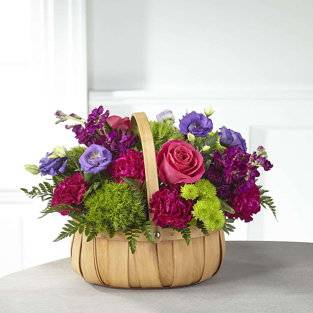 Serene Sanctuary Basket – PICKET FENCE FLORAL & DESIGN, Holland MI