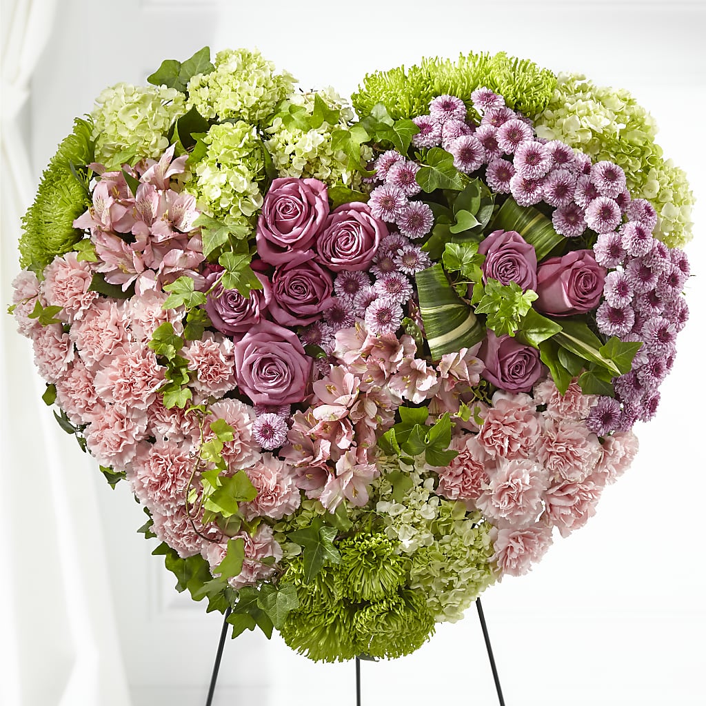 Heartwarming Standing Heart – PICKET FENCE FLORAL & DESIGN, Holland MI