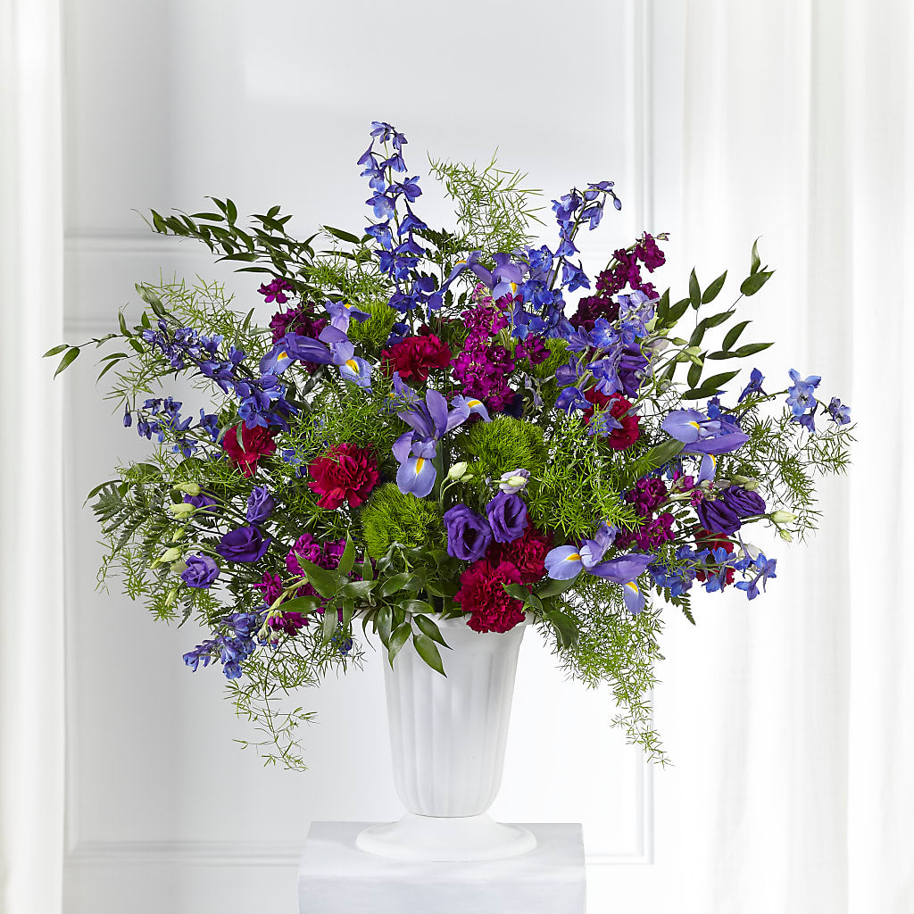 Memorial of Life Arrangement – PICKET FENCE FLORAL & DESIGN, Holland MI