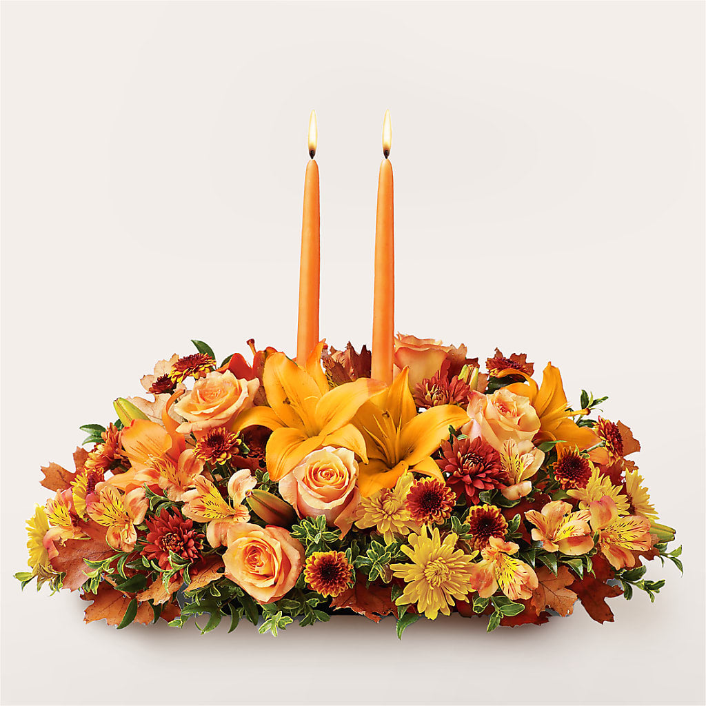 Traditions Centerpiece – PICKET FENCE FLORAL & DESIGN, Holland MI