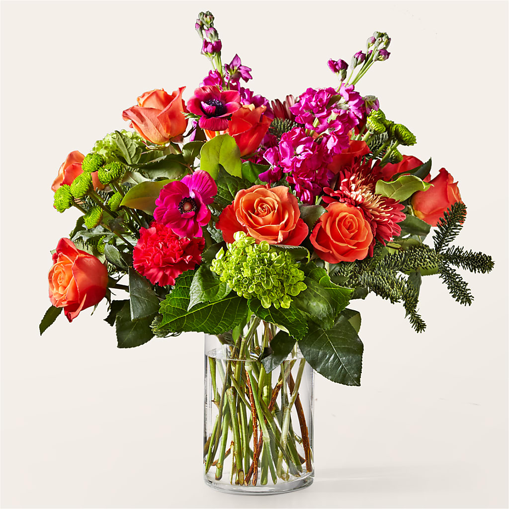 All the Tinsel Bouquet – PICKET FENCE FLORAL & DESIGN, Holland MI