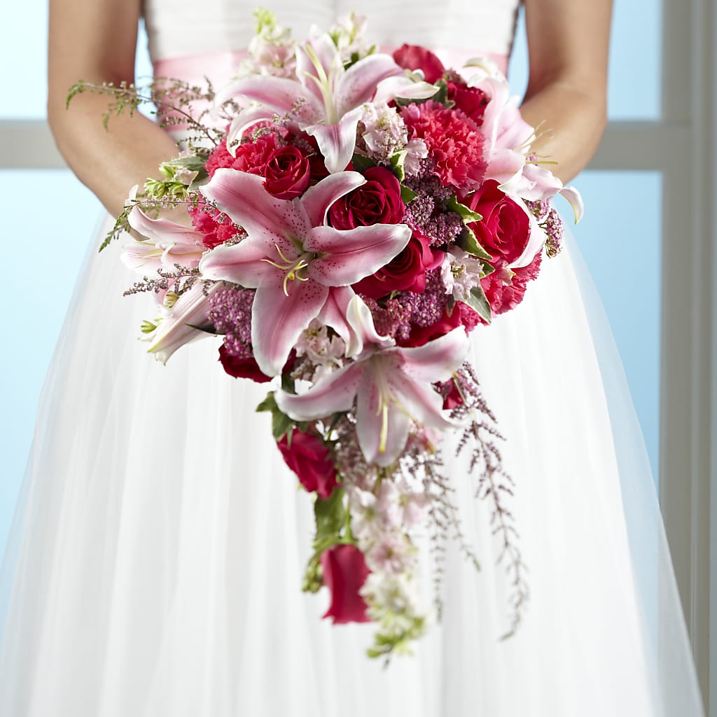 Lily & Rose Bouquet – PICKET FENCE FLORAL & DESIGN, Holland MI