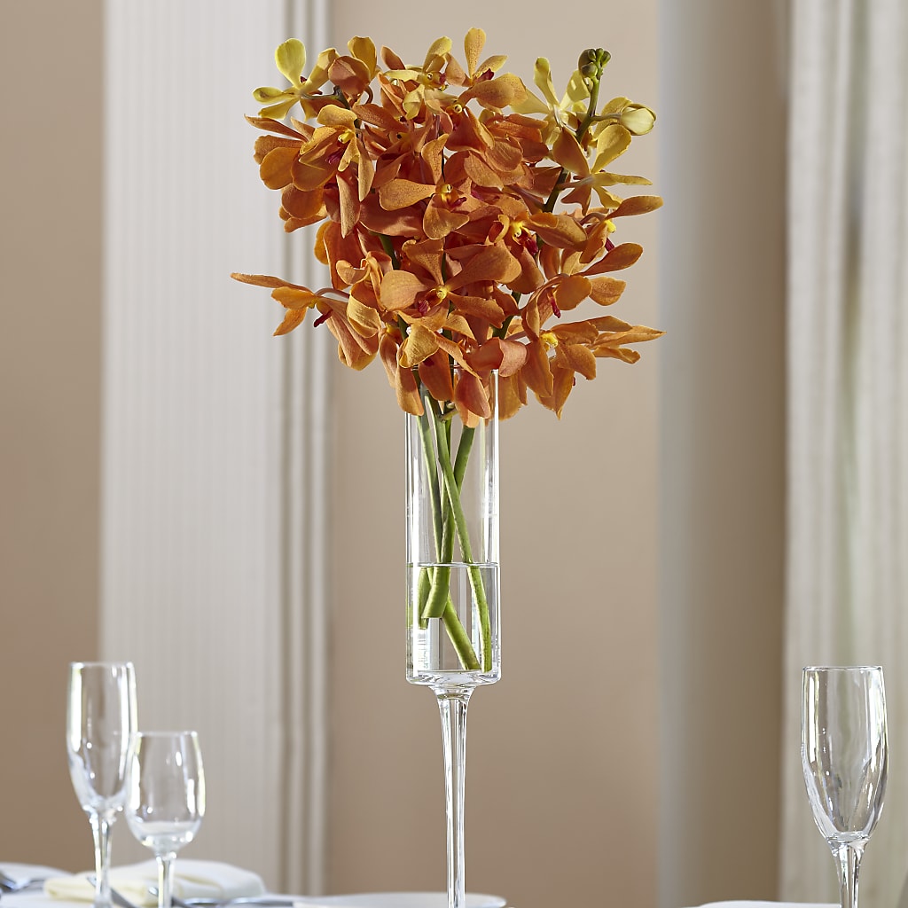 Orange Mokara Bouquet – PICKET FENCE FLORAL & DESIGN, Holland MI