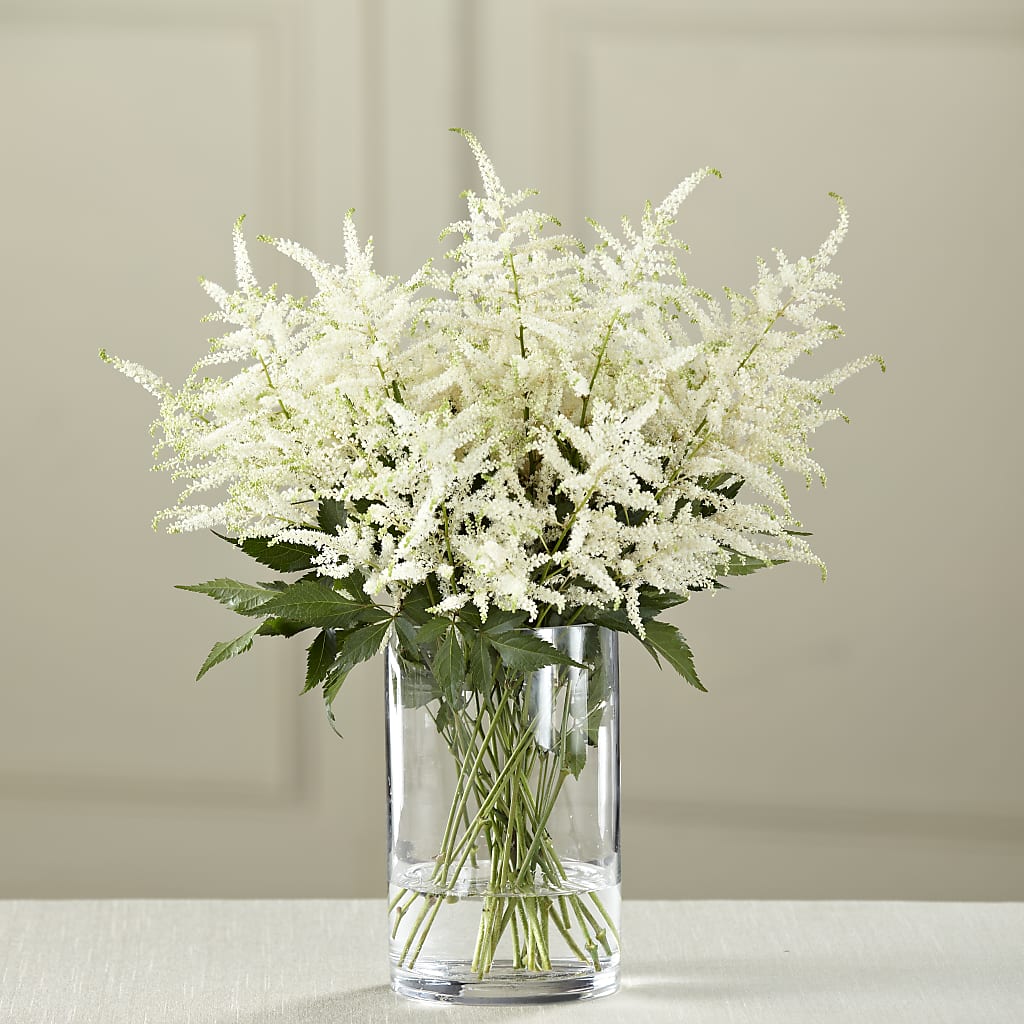 White Astilbe Bouquet – PICKET FENCE FLORAL & DESIGN, Holland MI