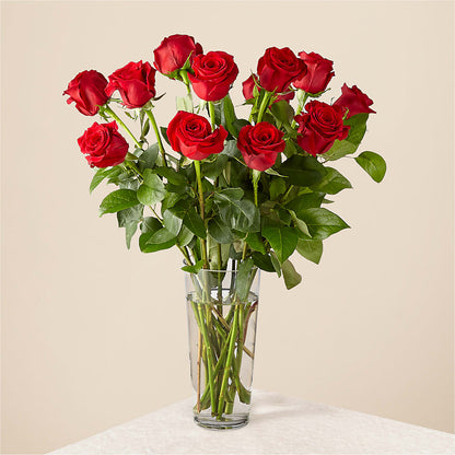 Long Stem Red Rose Bouquet