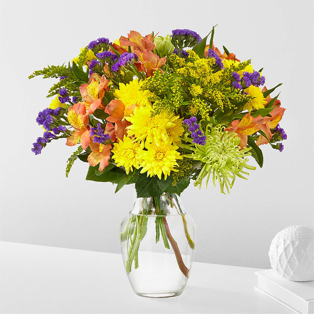 Marmalade Skies Bouquet – PICKET FENCE FLORAL & DESIGN, Holland MI
