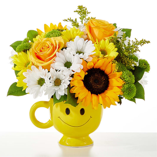 Be Happy Bouquet – PICKET FENCE FLORAL & DESIGN, Holland MI