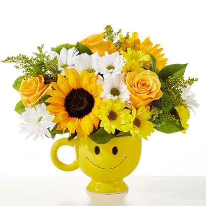 Be Happy Bouquet – PICKET FENCE FLORAL & DESIGN, Holland MI