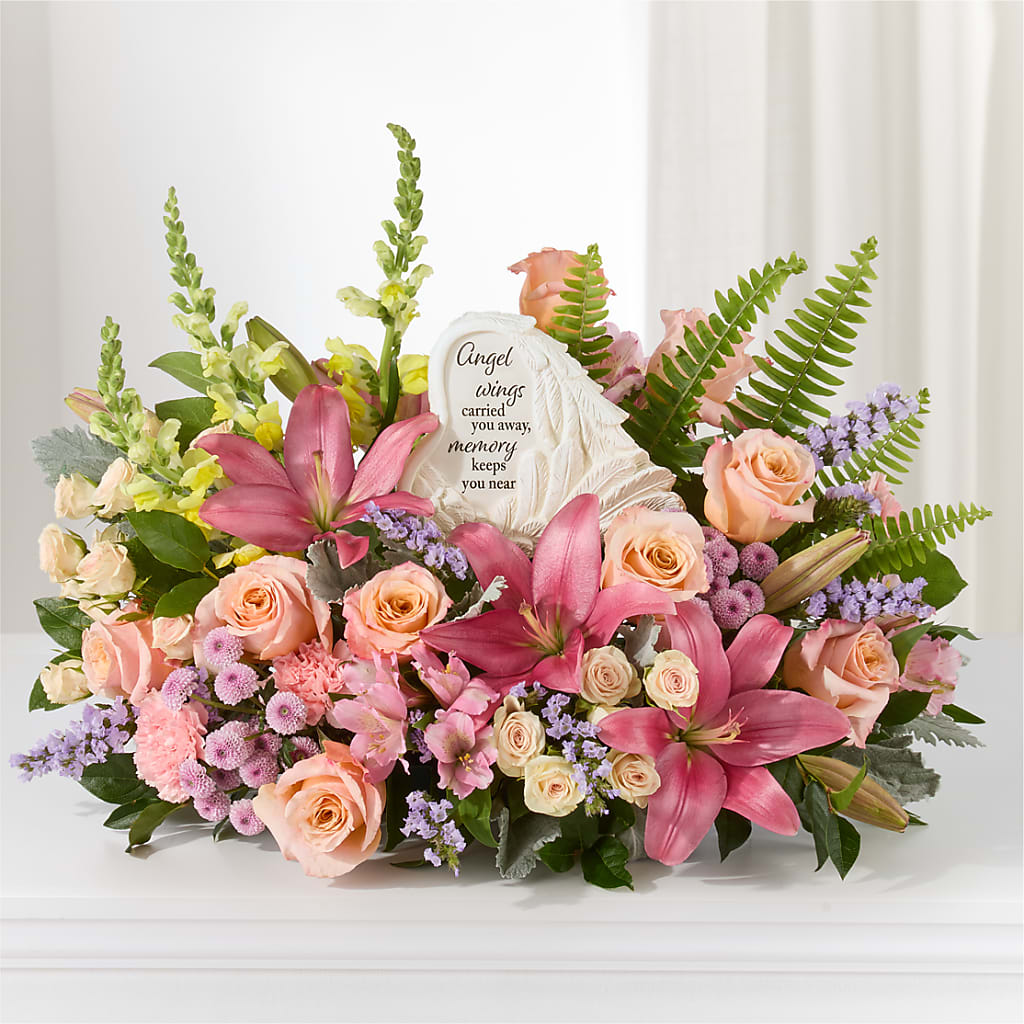 Gentle Light Arrangement – PICKET FENCE FLORAL & DESIGN, Holland MI