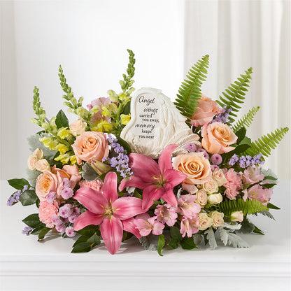 Gentle Light Arrangement – PICKET FENCE FLORAL & DESIGN, Holland MI