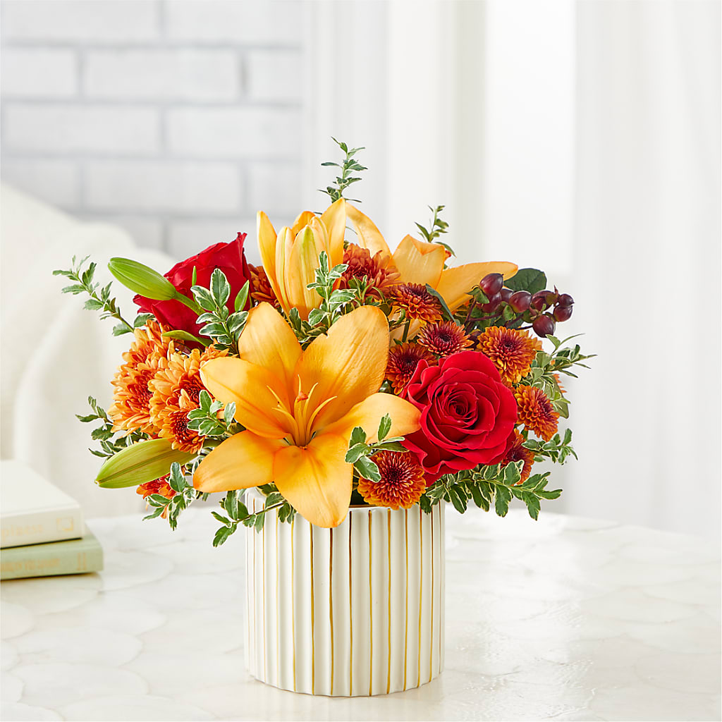 Scarlet Skies Bouquet – PICKET FENCE FLORAL & DESIGN, Holland MI