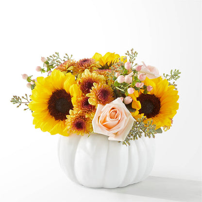 Pumpkin to Talk About Bouquet – PICKET FENCE FLORAL & DESIGN, Holland MI