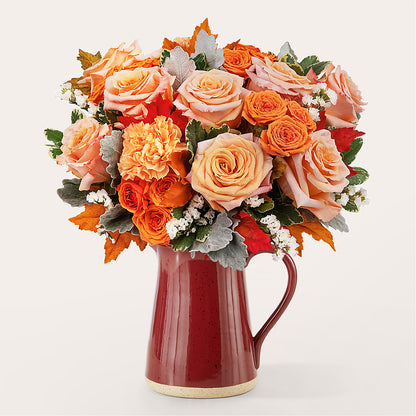 Pumpkin Pie Bouquet – PICKET FENCE FLORAL & DESIGN, Holland MI