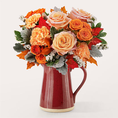 Pumpkin Pie Bouquet – PICKET FENCE FLORAL & DESIGN, Holland MI
