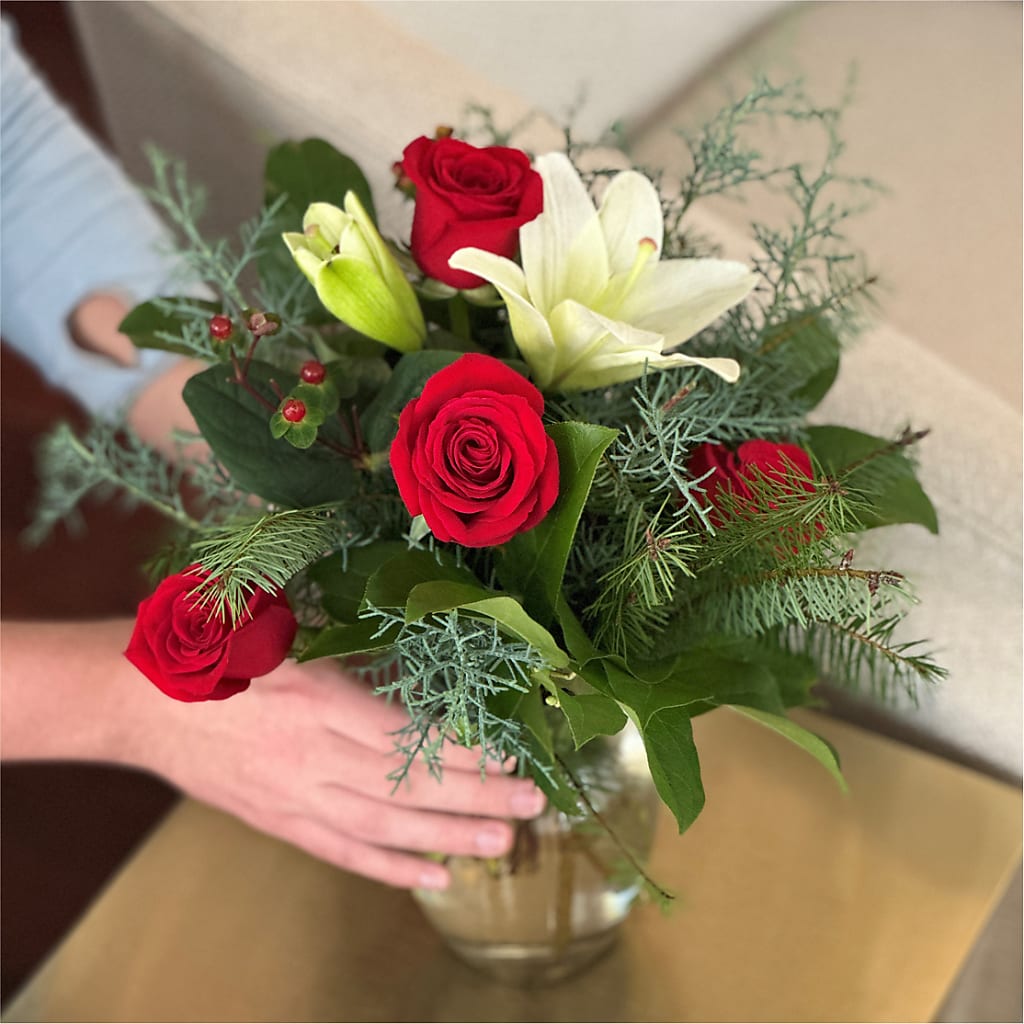Glittering Lights Bouquet – PICKET FENCE FLORAL & DESIGN, Holland MI