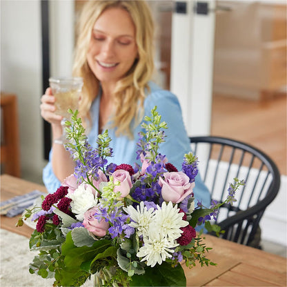 Violet Frost Bouquet – PICKET FENCE FLORAL & DESIGN, Holland MI