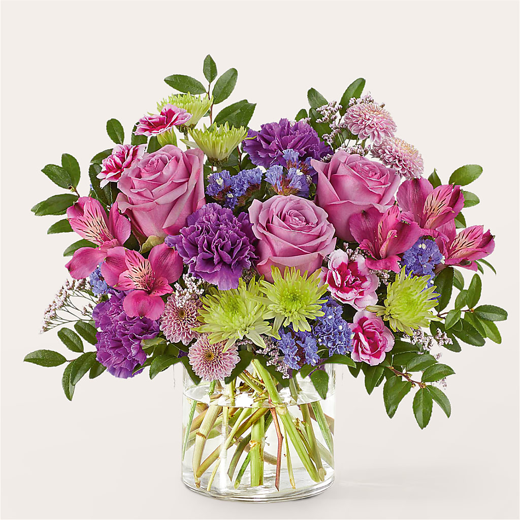 Glass Half Full Bouquet – PICKET FENCE FLORAL & DESIGN, Holland MI