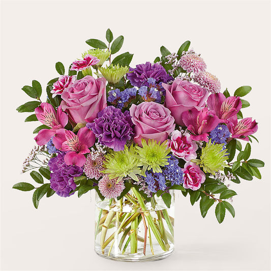 Glass Half Full Bouquet – PICKET FENCE FLORAL & DESIGN, Holland MI