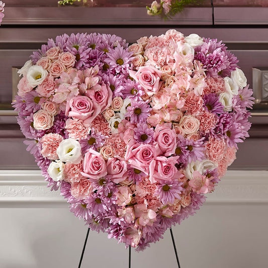 Heaven's Light Heart – PICKET FENCE FLORAL & DESIGN, Holland MI