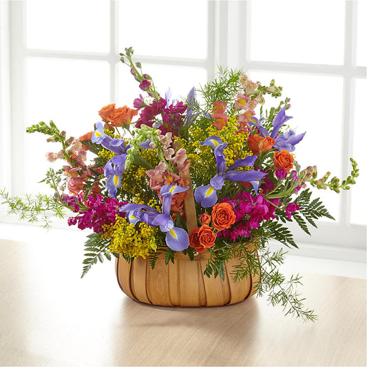 Garden of Life Basket – PICKET FENCE FLORAL & DESIGN, Holland MI