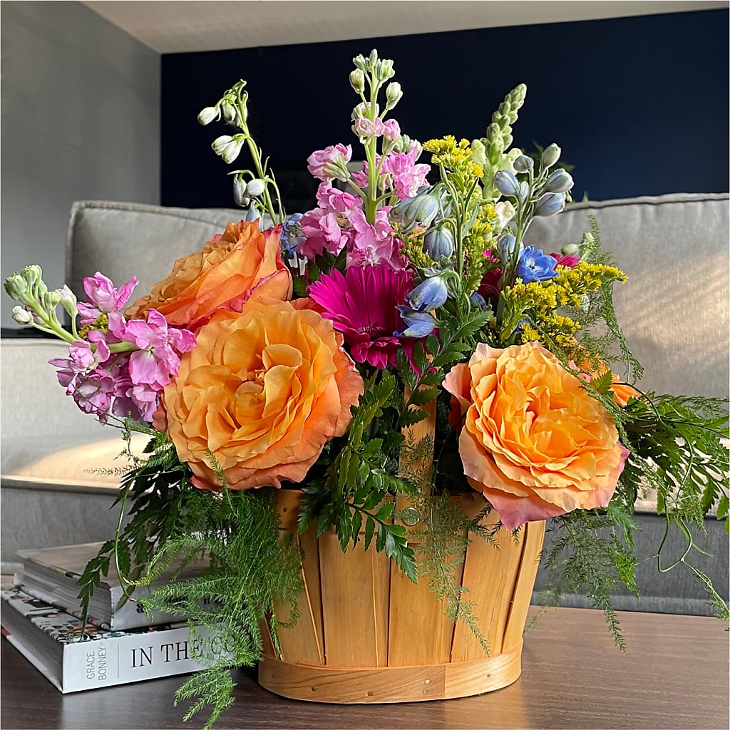 Garden of Life Basket – PICKET FENCE FLORAL & DESIGN, Holland MI