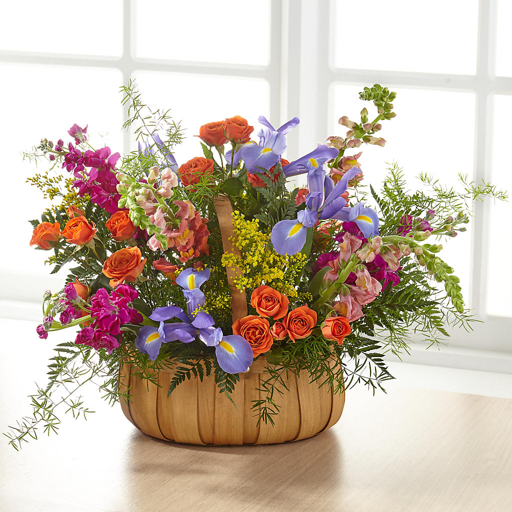 Garden of Life Basket – PICKET FENCE FLORAL & DESIGN, Holland MI