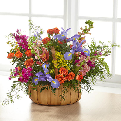 Garden of Life Basket – PICKET FENCE FLORAL & DESIGN, Holland MI