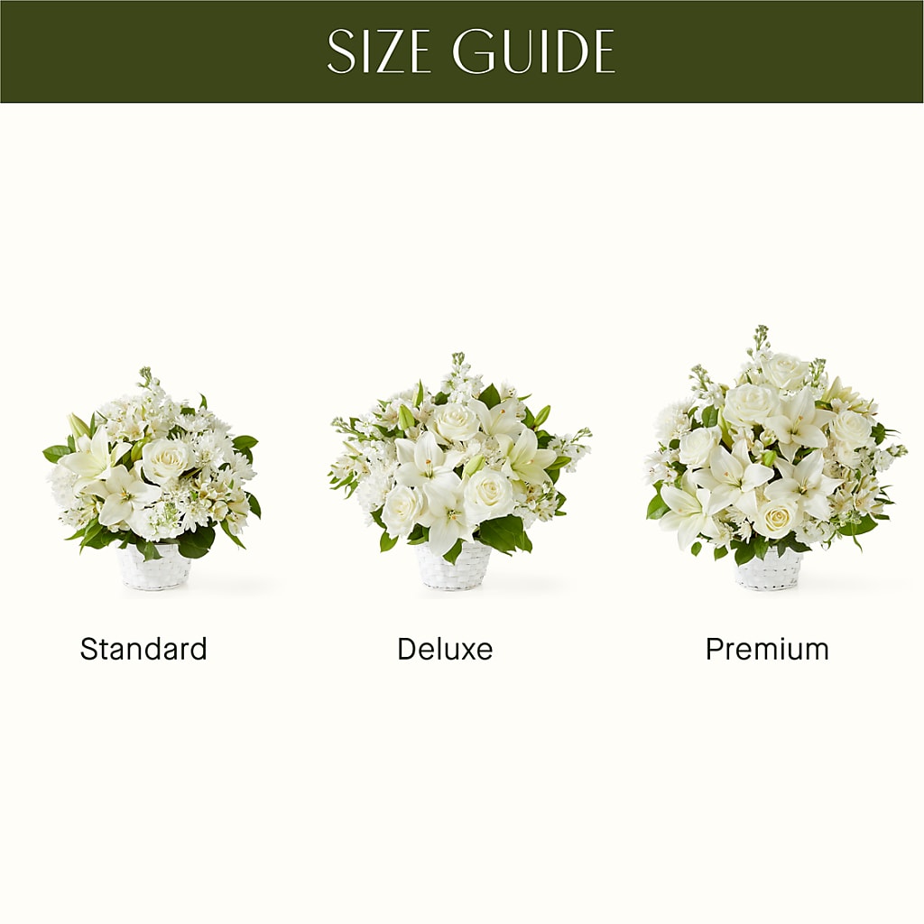 Peaceful Reflections Arrangement – PICKET FENCE FLORAL & DESIGN, Holland MI