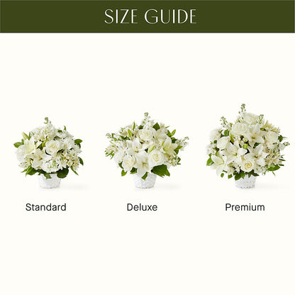 Peaceful Reflections Arrangement – PICKET FENCE FLORAL & DESIGN, Holland MI