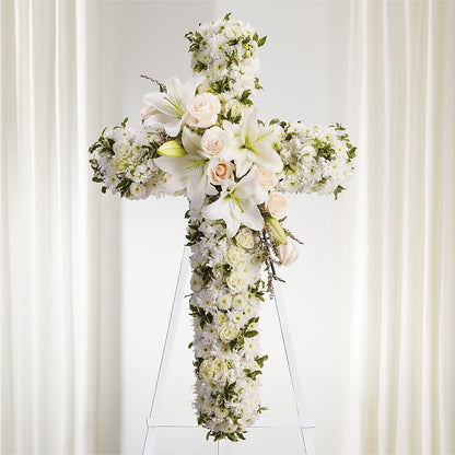 Spiritual Guidance Standing Spray – PICKET FENCE FLORAL & DESIGN, Holland MI