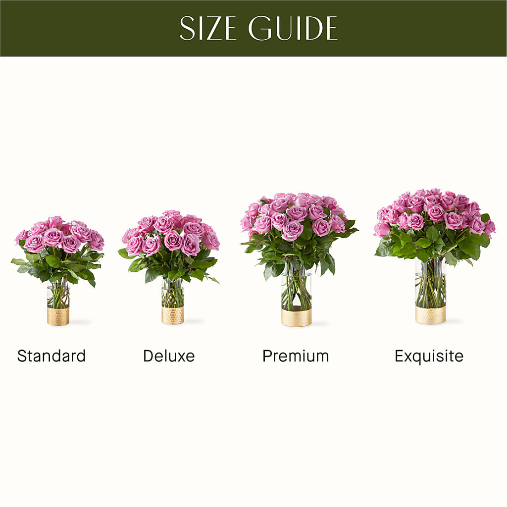 Secret Admirer Lavender Rose Bouquet – PICKET FENCE FLORAL & DESIGN, Holland MI