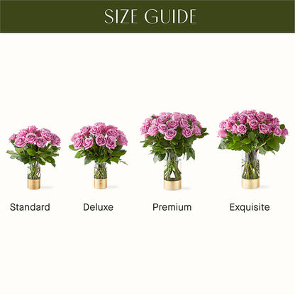 Secret Admirer Lavender Rose Bouquet – PICKET FENCE FLORAL & DESIGN, Holland MI