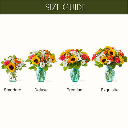 Sun-drenched Blooms Bouquet – PICKET FENCE FLORAL & DESIGN, Holland MI
