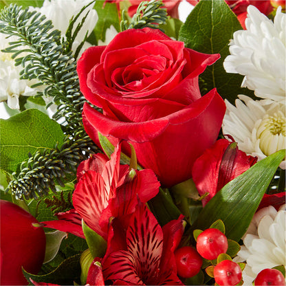 Letters to Santa Bouquet – PICKET FENCE FLORAL & DESIGN, Holland MI