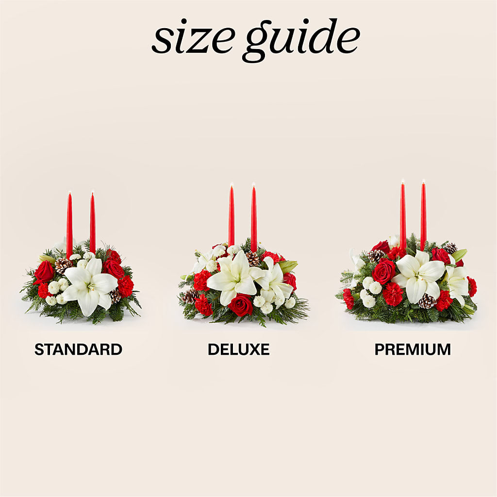 Seasonal Festivities Centerpiece – PICKET FENCE FLORAL & DESIGN, Holland MI