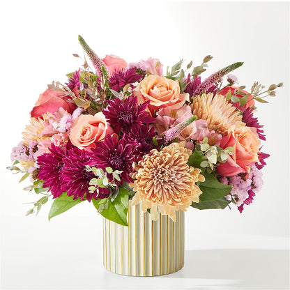 Berry Cobbler Bouquet with Ivory Vase – PICKET FENCE FLORAL & DESIGN, Holland MI